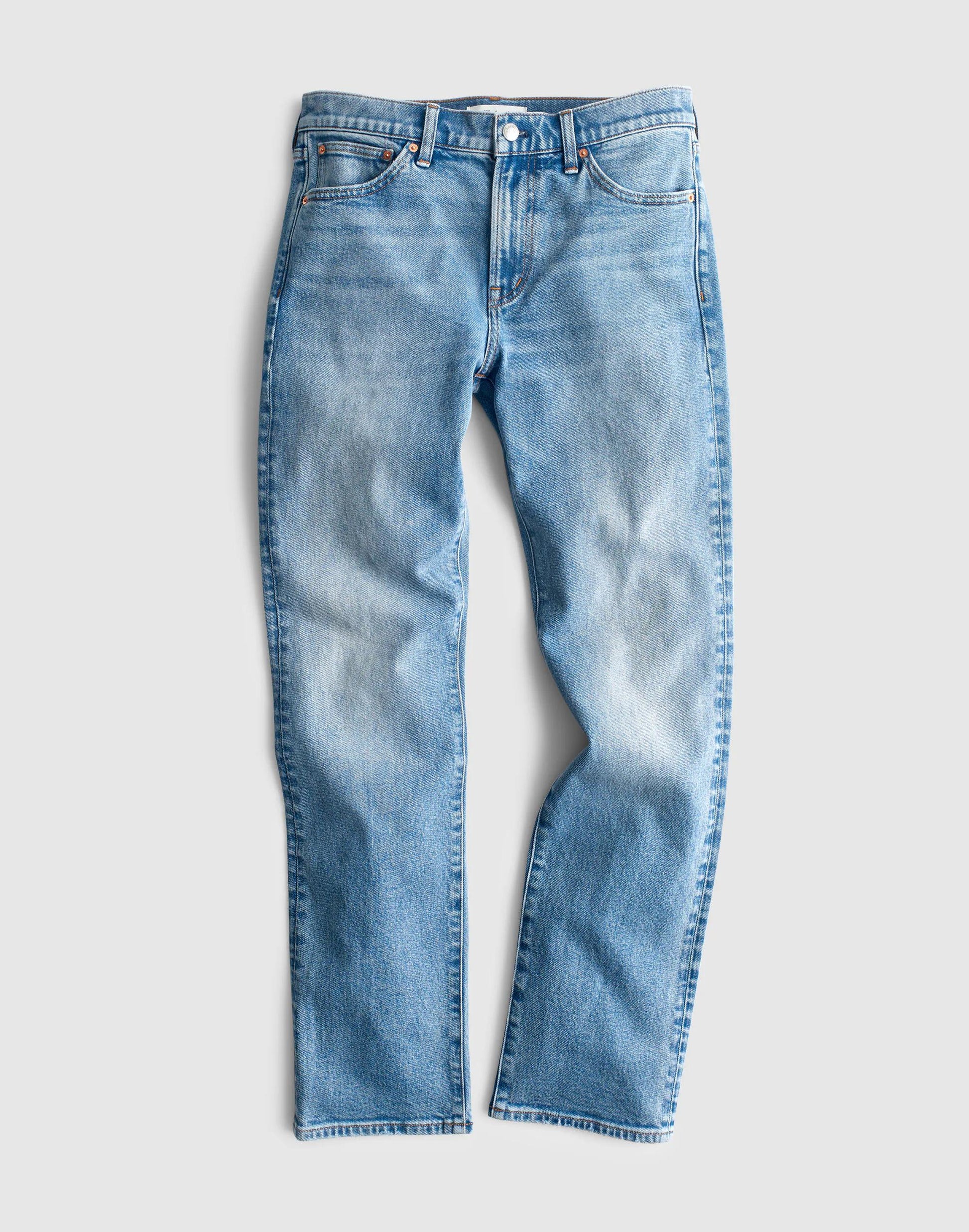 Madewell The Short Jules Slim-Straight Jean Raebrook Wash