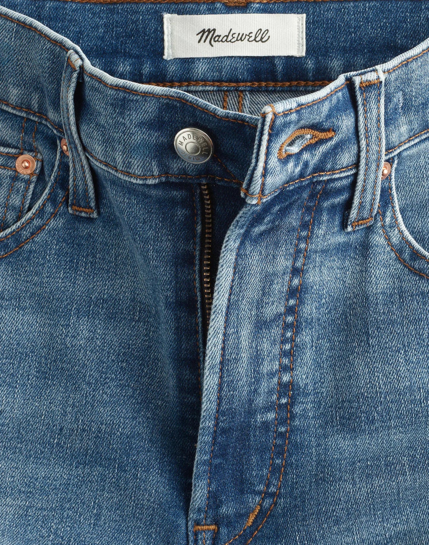 Madewell The Short Wide-Leg Crop Jean in Super Stretch Denim Oneida Wash