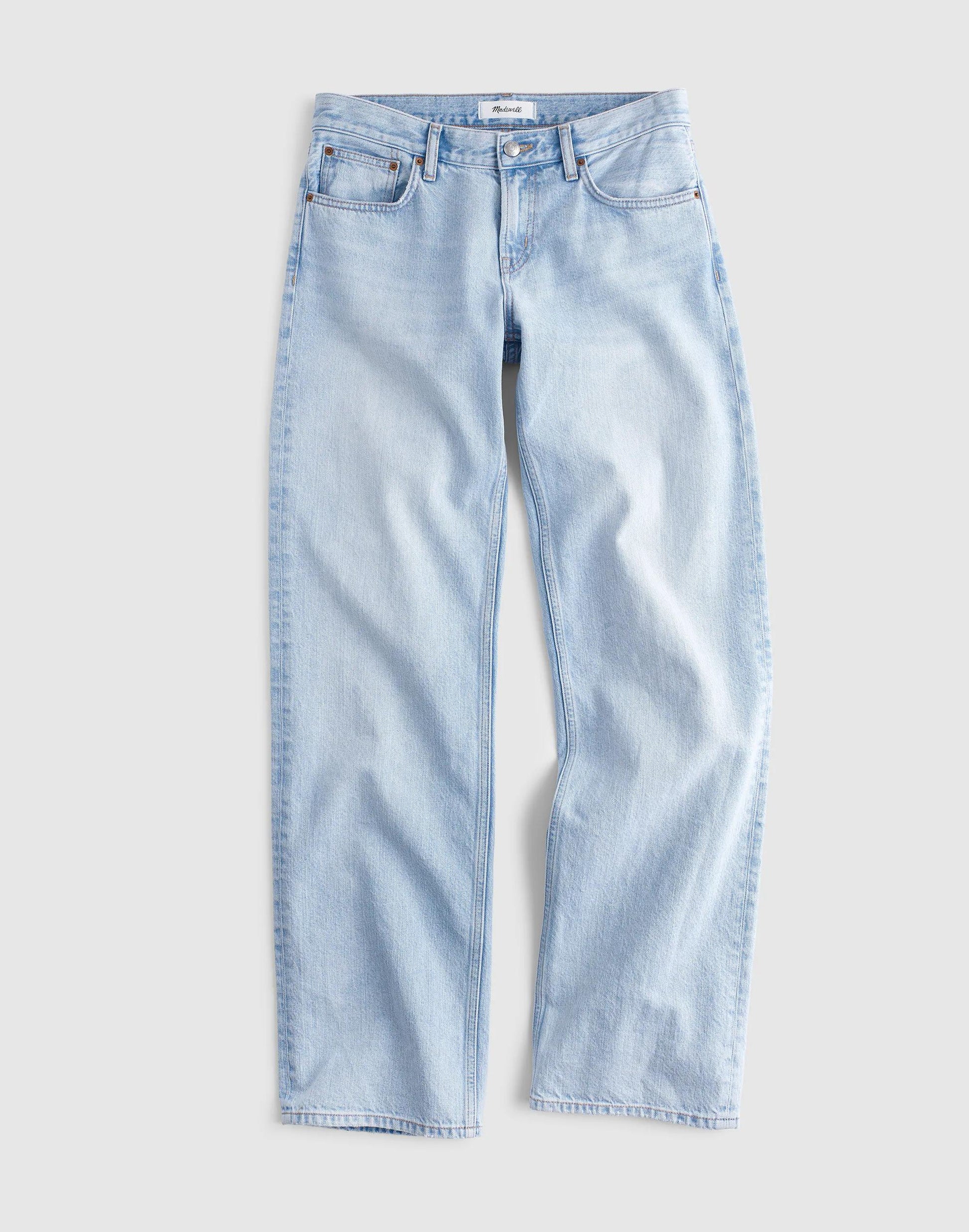 Madewell The Short Low-Rise Loose Jean Foster Wash