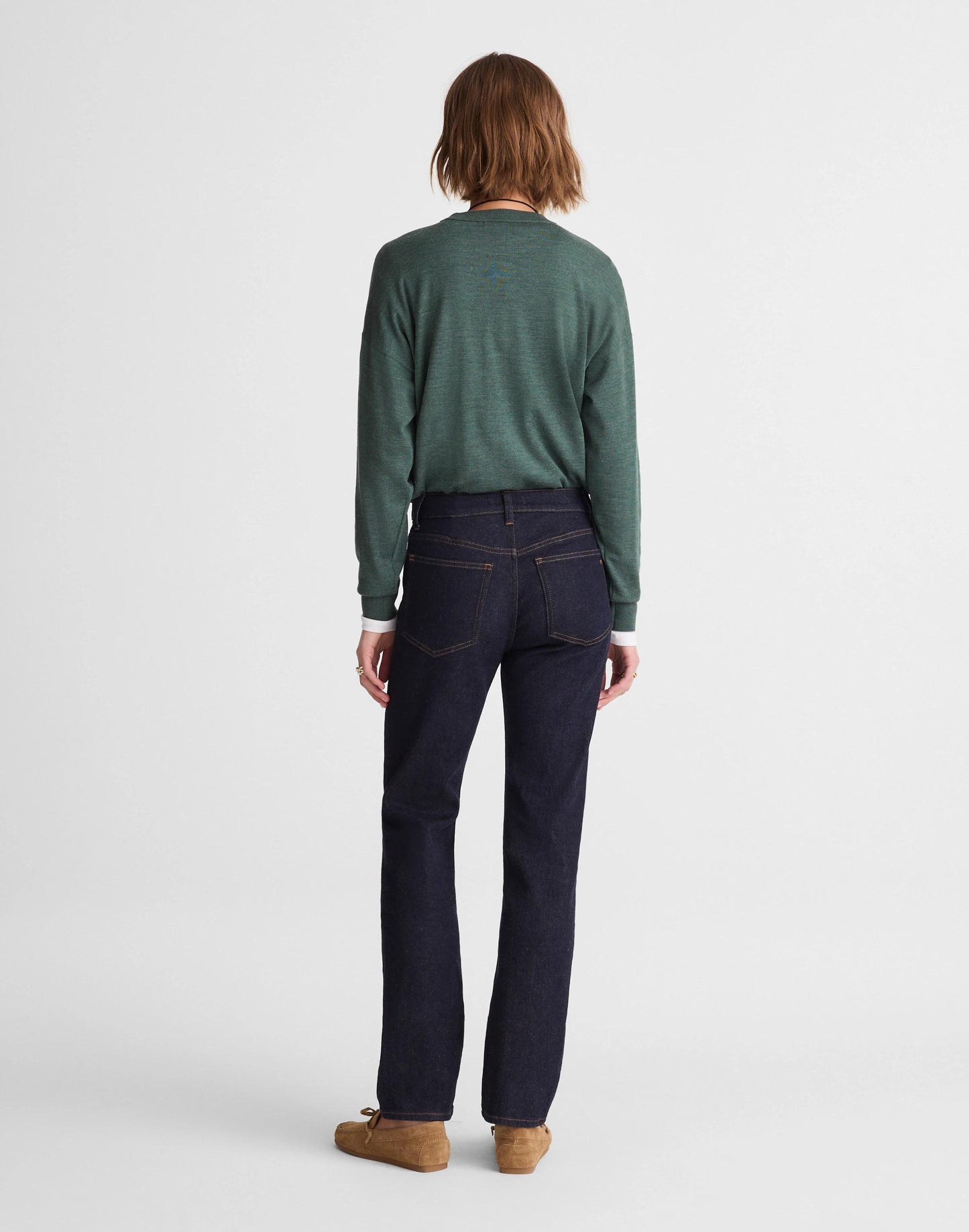 Madewell The Petite Jules Slim-Straight Jean Rinse Wash