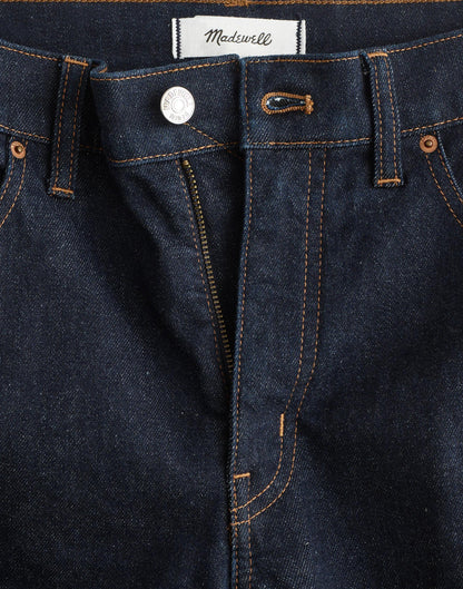 Madewell The Petite Jules Slim-Straight Jean Rinse Wash