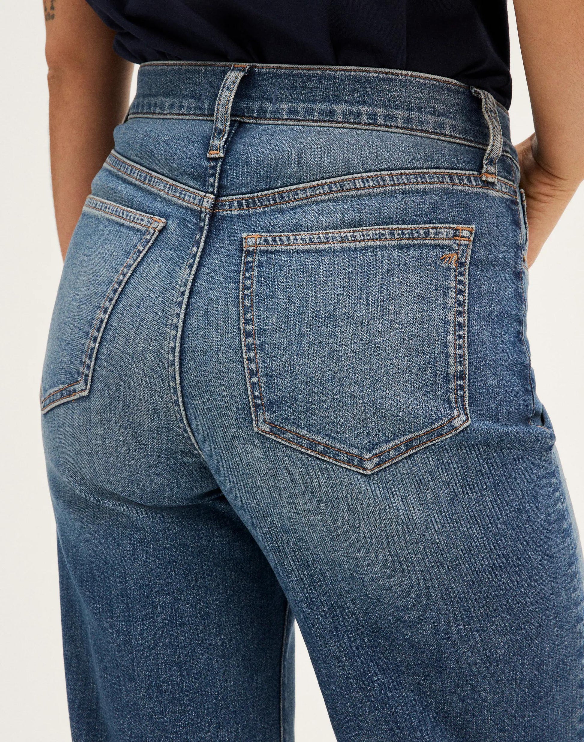 Madewell The Tall Curvy Wide-Leg Jean Sunnyside Wash