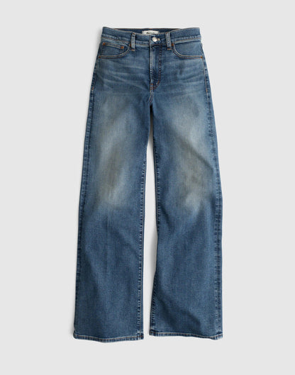 Madewell The Tall Curvy Wide-Leg Jean Sunnyside Wash