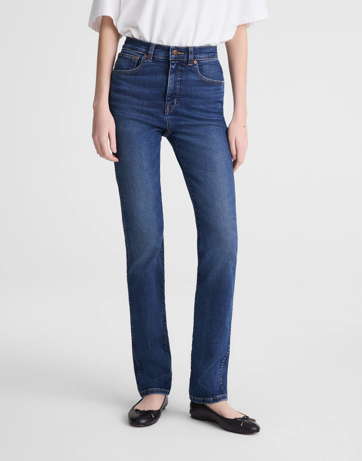Madewell The Tall Skinny Jean Roz Wash