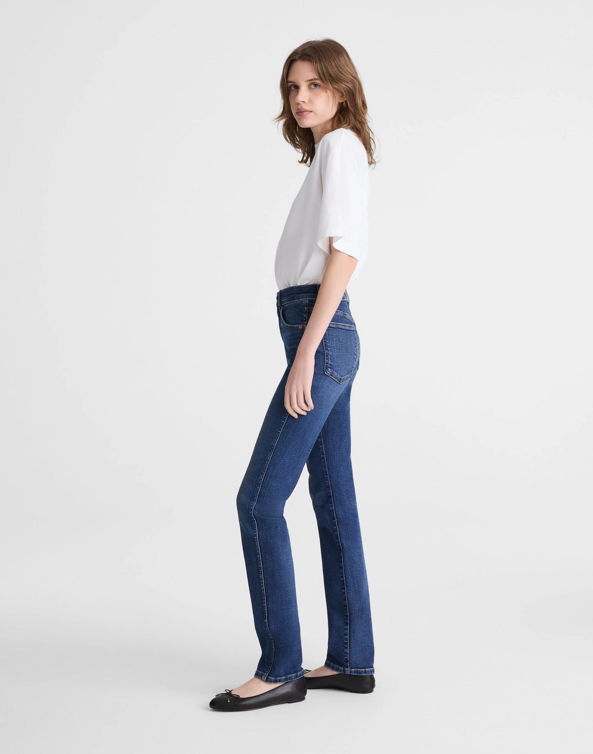 Madewell The Tall Skinny Jean Roz Wash