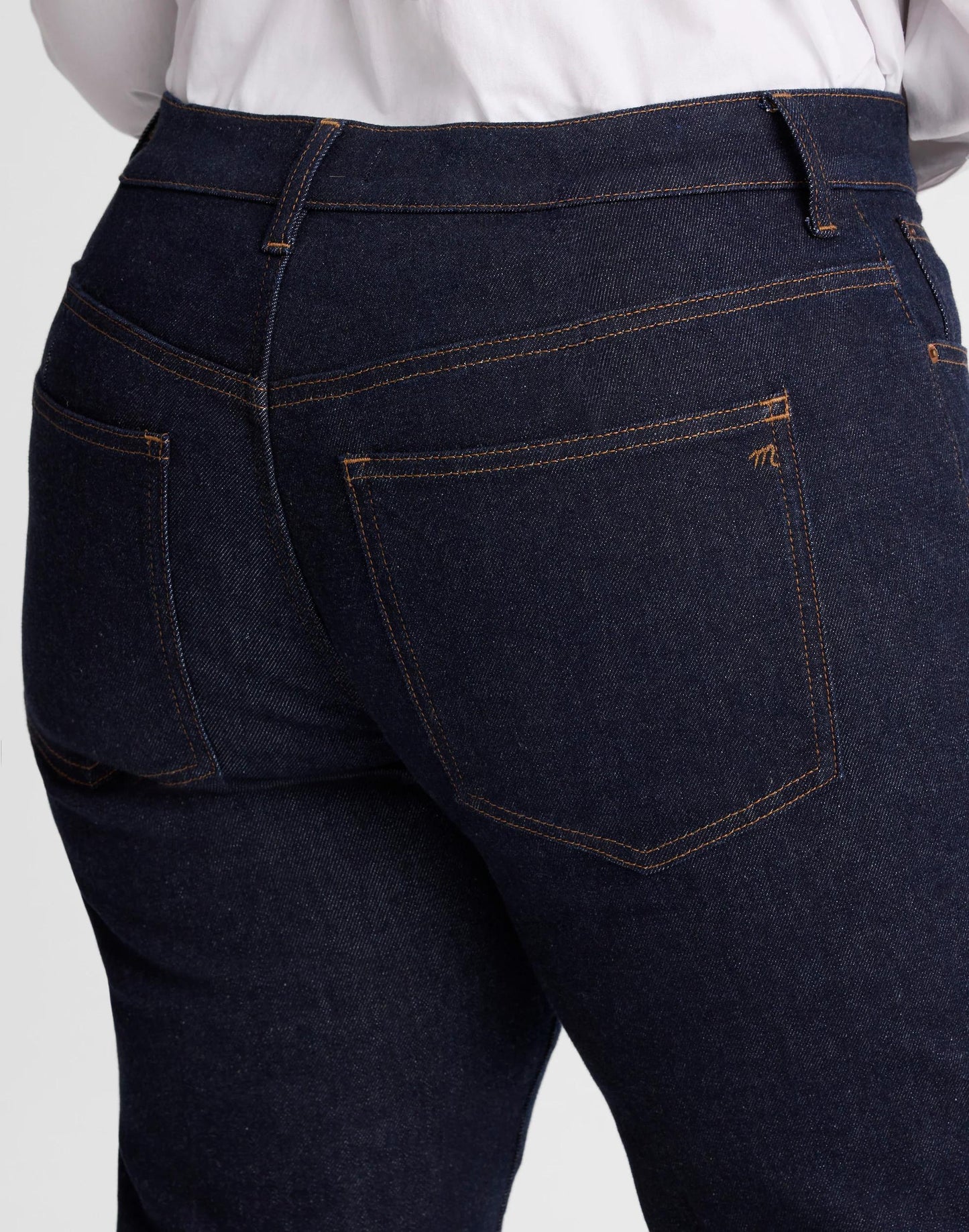 Madewell The Plus Jules Slim-Straight Jean Rinse Wash