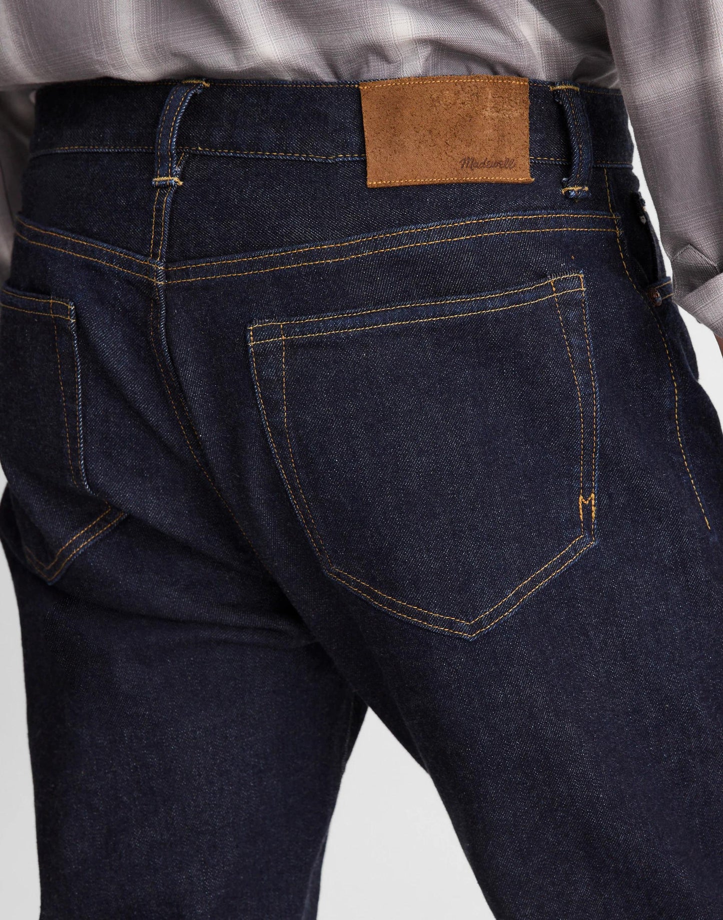 Madewell The 1991 Straight-Leg Jean in Artisan Comfort Selvedge Rinse