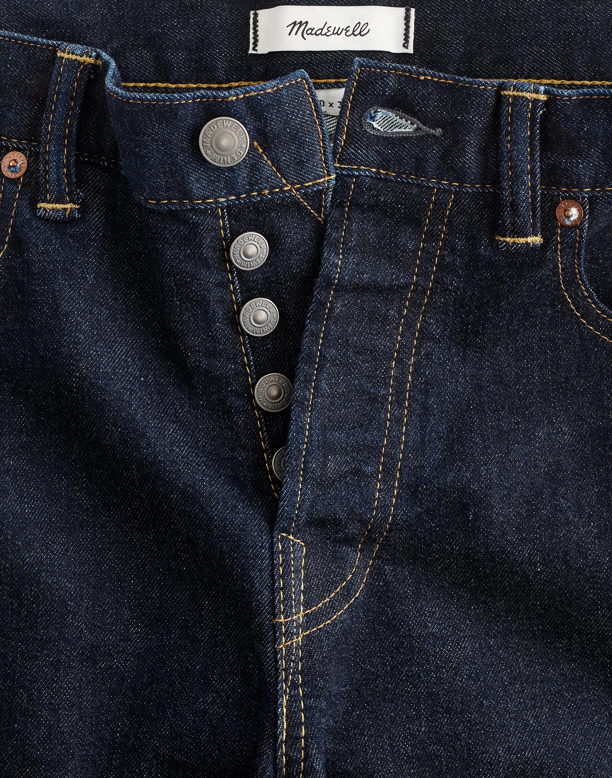 Madewell The 1991 Straight-Leg Jean in Artisan Comfort Selvedge Rinse