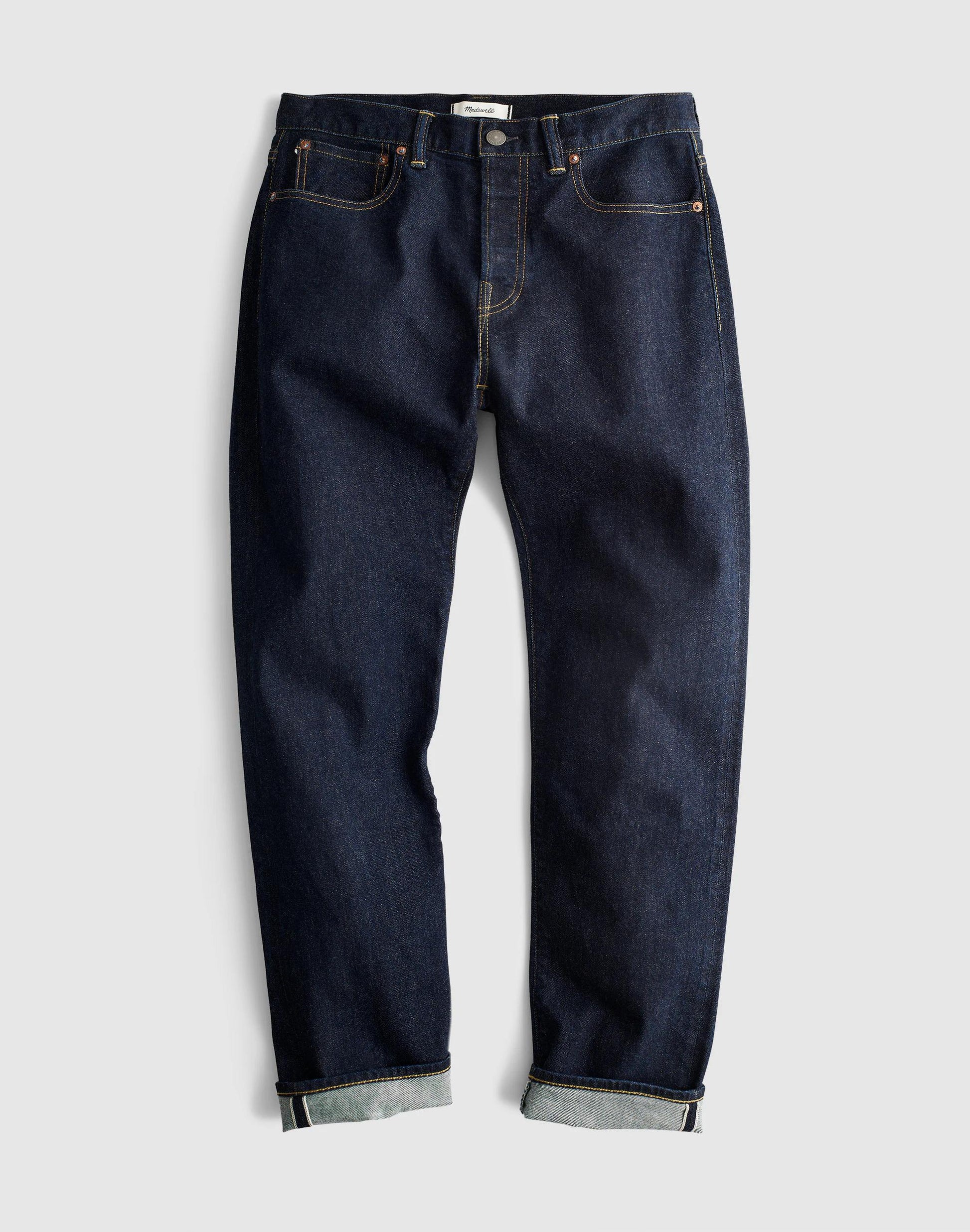 Madewell The 1991 Straight-Leg Jean in Artisan Comfort Selvedge Rinse
