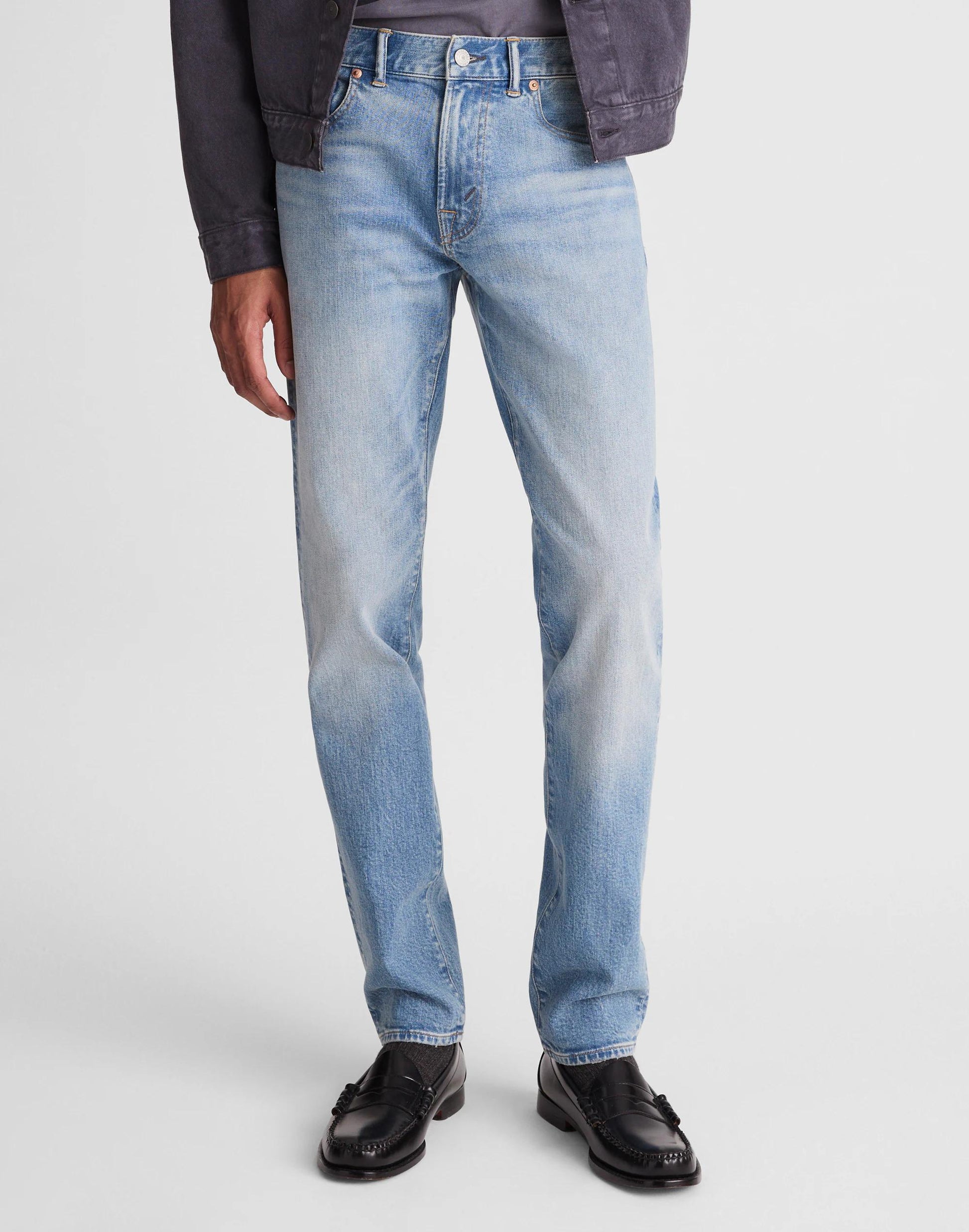 Madewell Athletic Slim Jeans Kalis Wash