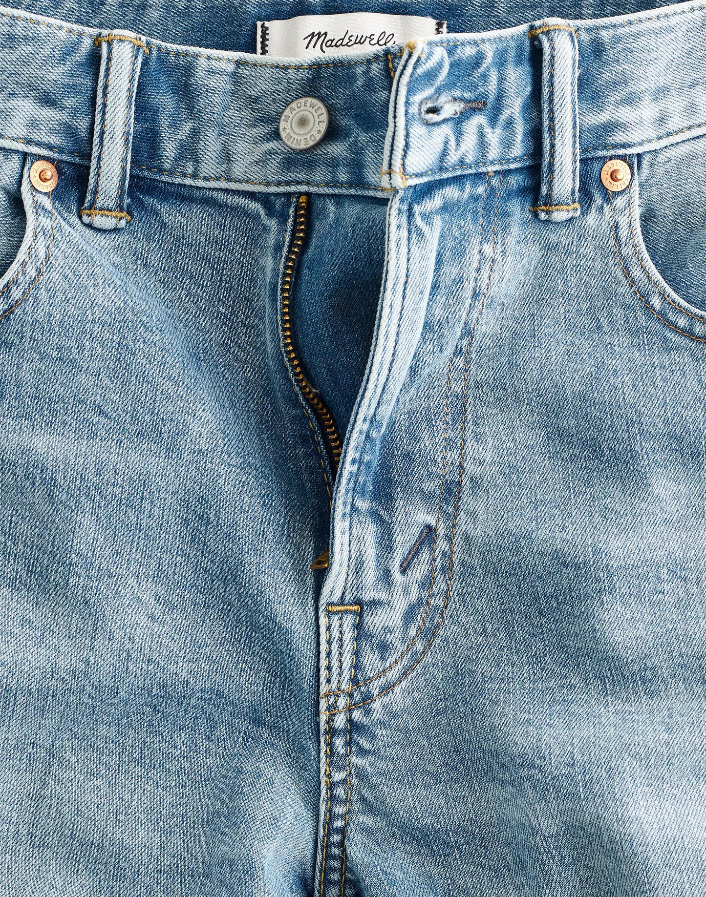 Madewell Athletic Slim Jeans Kalis Wash