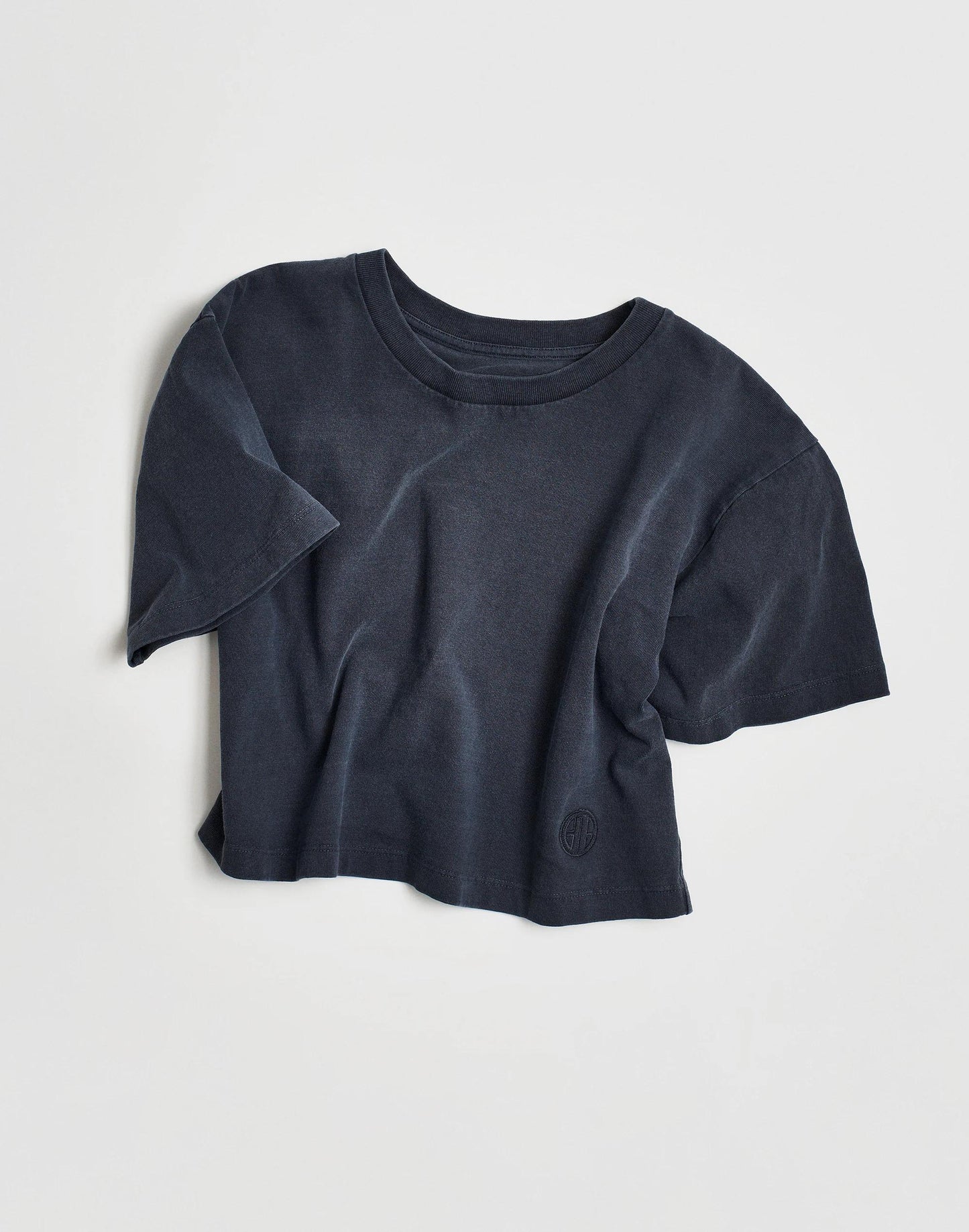 Madewell Madewell x Benjamin Talley Smith The Sullivan Boxy Crop Tee Classic Navy